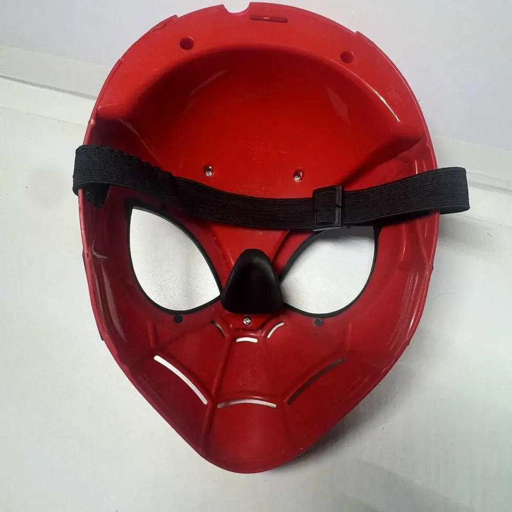 Spider-Man Muscle Costume W/ hard Sound Mask Kids/Youth Size 8 Cosplay